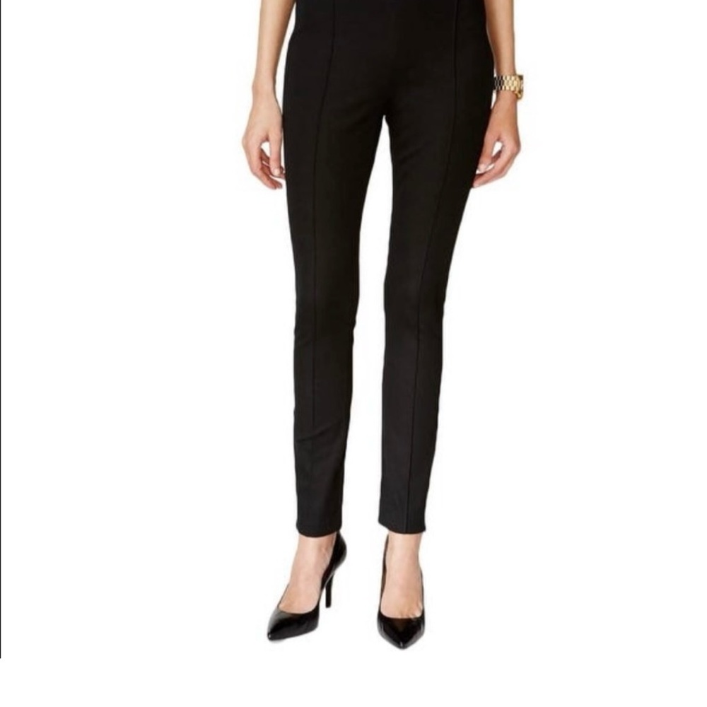 Michael Kors Elegant Black Skinny Pants